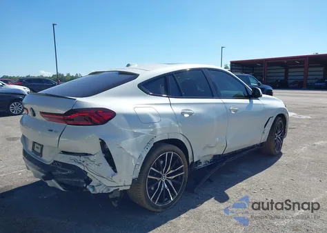 2024 BMW X6 xDrive40I из США, поврежденный, VIN 5UX33EX01R9U30683